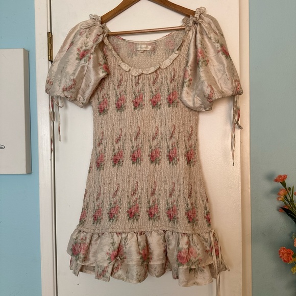 LOVESHACKFANCY VIOLET DRESS - Picture 6 of 9